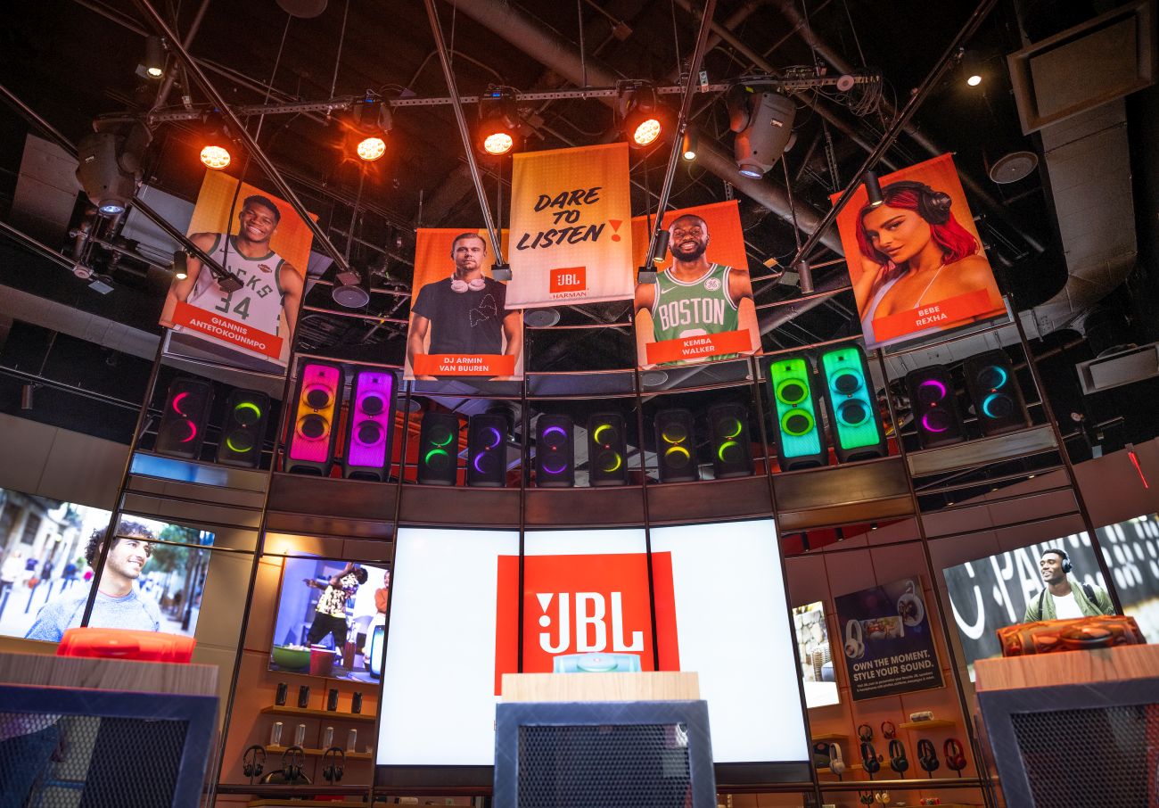 First Look JBL Flagship Store RIS News