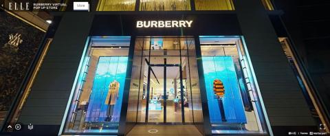 burberry ginza virtual store