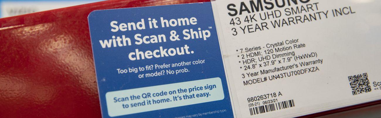 Sam's Club is testing a scan-and-ship option for shoppers