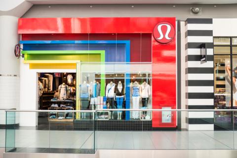 a store inside of a building