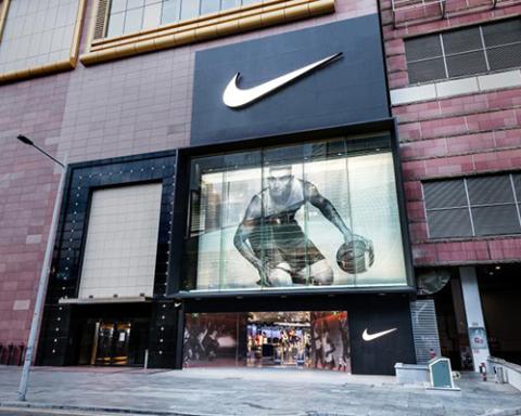 a store inside of a building