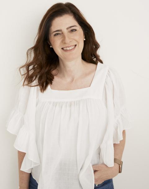 a person posing for a picture
