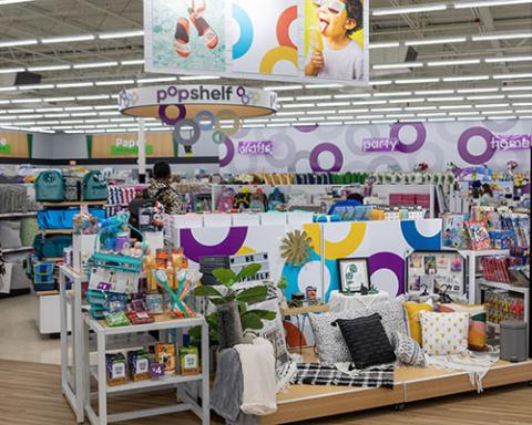 Dollar General took the next step in its growth strategy with a new store format combining its DG Market and pOpshelf concepts for a hybrid store-within-a-store layout.
