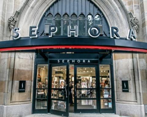 a store front at day