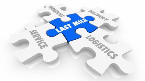 Puzzle pieces in supply chain include last mile delivery