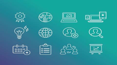 Business playbook graphics