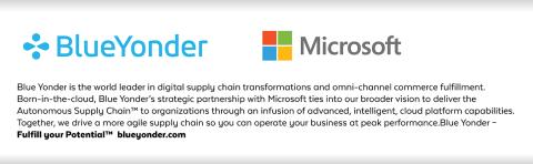 blue yonder and microsoft combined description