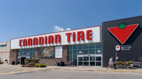 Canadian tire storefront
