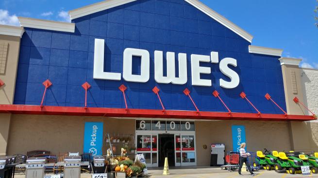the closest lowe's store