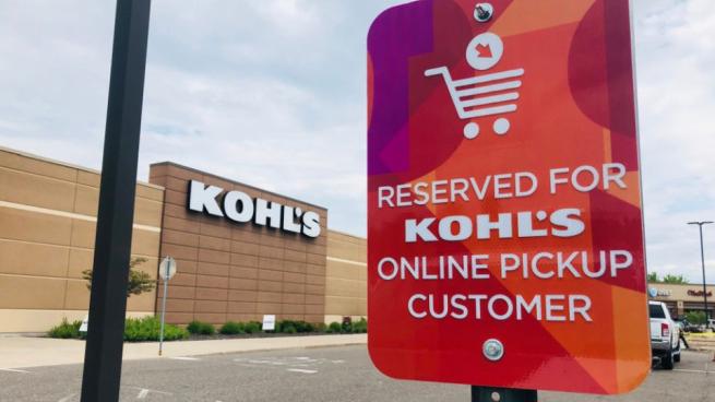 Kohls Free  Returns In-Store – Fixtures Close Up