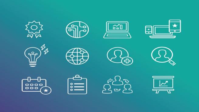 Business playbook graphics