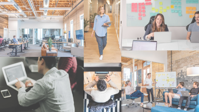 Different types of workplaces