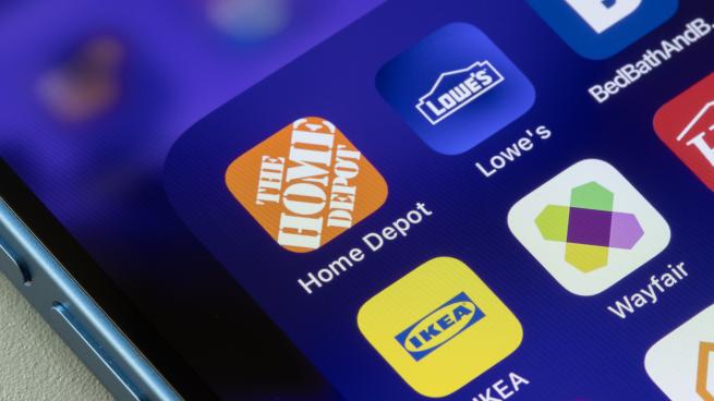 Home Depot mobile app